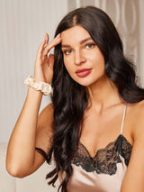 [Lichtbeige] SilkSilky-NL Scrunchie 002
