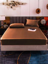 [Koffie] SilkSilky-NL 19Momme Bedding Set 002