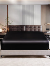 [Zwart] SilkSilky-NL 22Momme Sheet 001