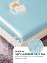 [Lichtblauw] SilkSilky-NL 19Momme Sheet 004