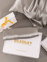 [Grijs] SilkSilky-NL 22Momme Pillowcase 005