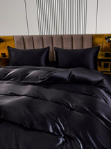 [Zwart] SilkSilky-NL 22Momme Bedding Set 004