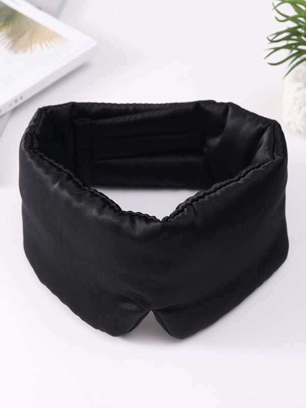 [Zwart] SilkSilky-NL 19Momme Eye Mask 004