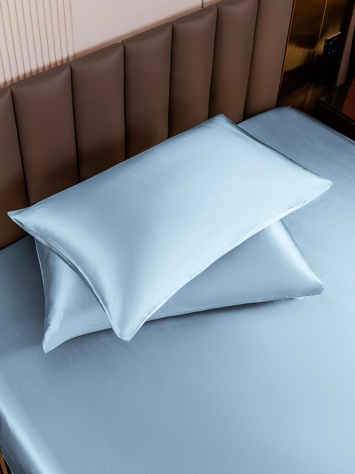 [Lichtblauw] SilkSilky-NL 19Momme Pillowcase 004