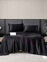 [Zwart] SilkSilky-NL 19Momme Bedding Set 007