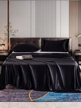 [Zwart] SilkSilky-NL 22Momme Bedding Set 001