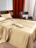 SilkSilky NL 22Momme Pure Silk Bedding Set Beige 004