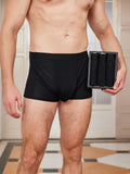 SilkSilky NL Zijde Gebreid Mens Underwear Zwart 001