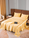 SilkSilky NL 22Momme Pure Silk Bedding Set Champagne 005