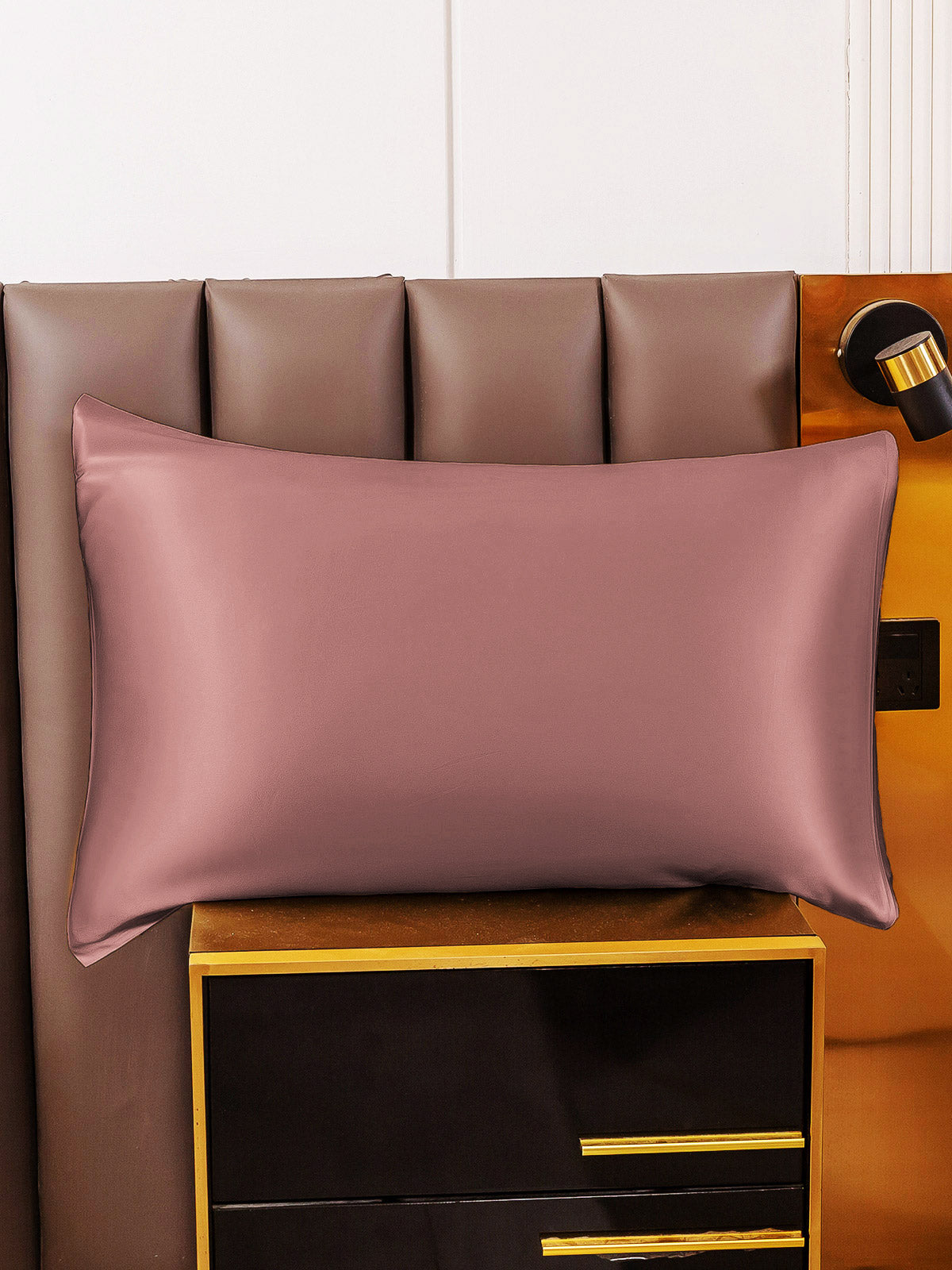 [Bleek Mauve] SilkSilky-NL 22Momme Pure Silk Pillowcase 005
