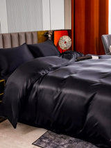 [Zwart] SilkSilky-NL 22Momme Bedding Set 003