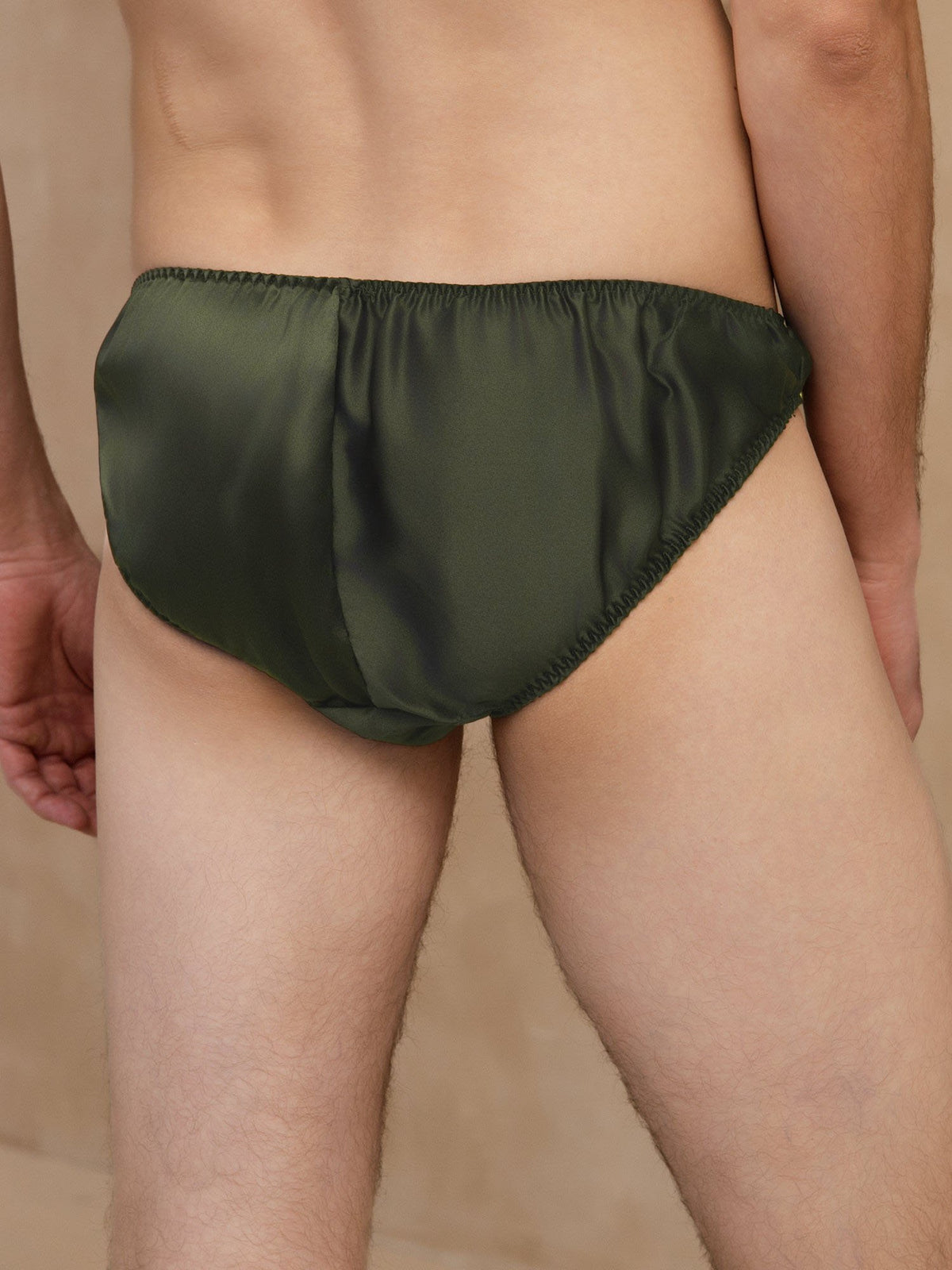 [Groen] SilkSilky-NL Mens Underwear 002