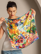[P096] SilkSilky-NL Zijde Scarf 005