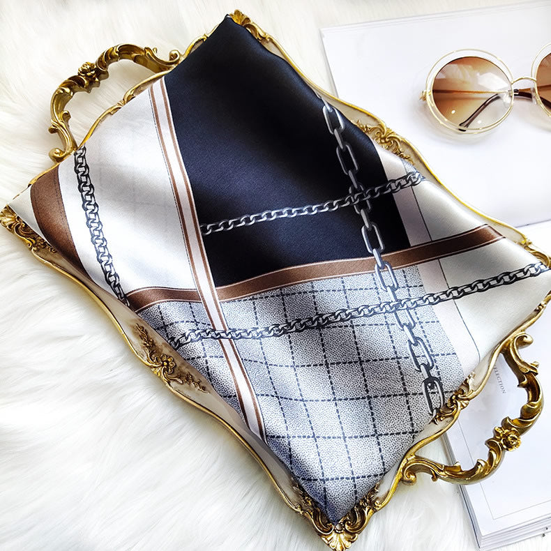 [P021] SilkSilky-NL Pure Silk Scarf 003