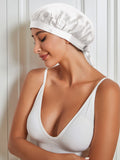 SilkSilky NL Pure Silk Sleep Cap Wit 002