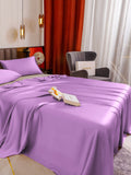 SilkSilky NL 19Momme Pure Silk Bedding Set Lavendel 005