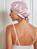 SilkSilky NL Pure Silk Sleep Cap Lichtroze 004