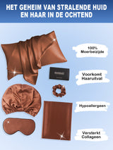 [Koffie] SilkSilky-NL 19Momme Pure Silk Pillowcase Set 002