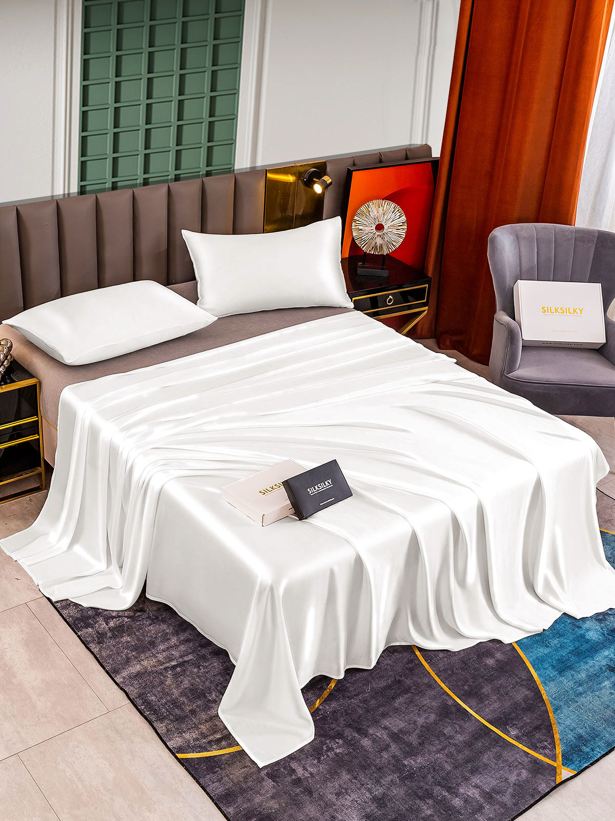 [Wit] SilkSilky-NL 25Momme Bedding Set 002