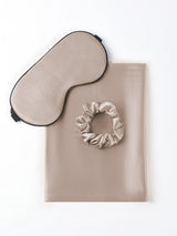 [Khaki] SilkSilky-NL 19Momme Pure Silk Pillowcase Set 005