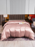 SilkSilky NL 22Momme Pure Silk Duvet Cover BleekMauve 001