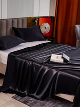 [Zwart] SilkSilky-NL 22Momme Bedding Set 004