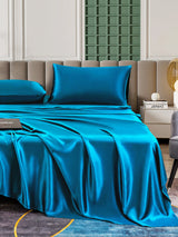 [Koningsblauw] SilkSilky-NL 25Momme Bedding Set 006