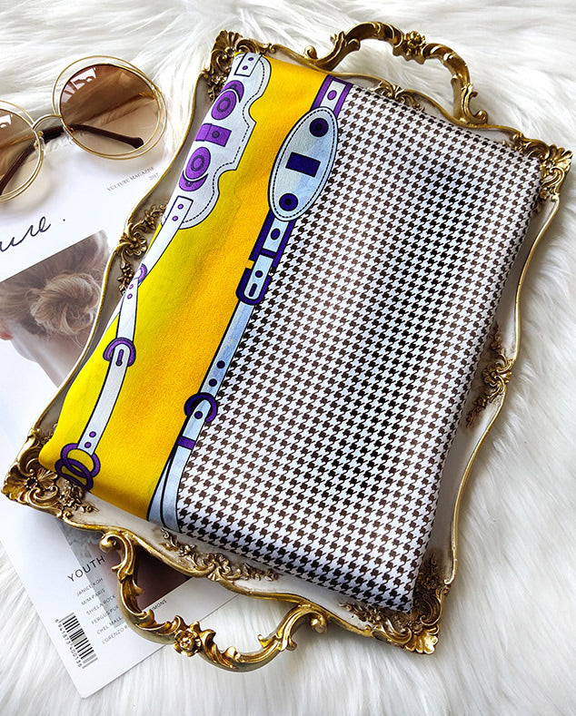 [P025] SilkSilky-NL Pure Silk Scarf 003