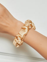 [Champagne] SilkSilky-NL Scrunchie 001