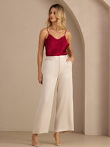 [Beige] SilkSilky-NL Womens Pants 006