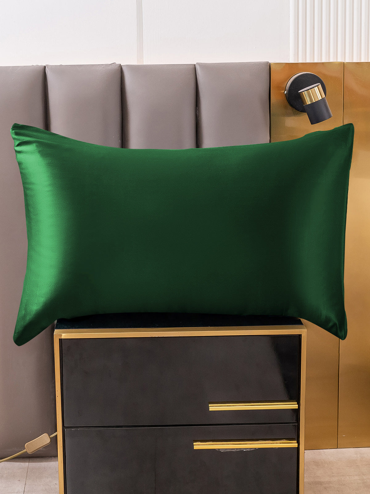 [Donkergroen] SilkSilky-NL 22Momme Pure Silk Pillowcase 004