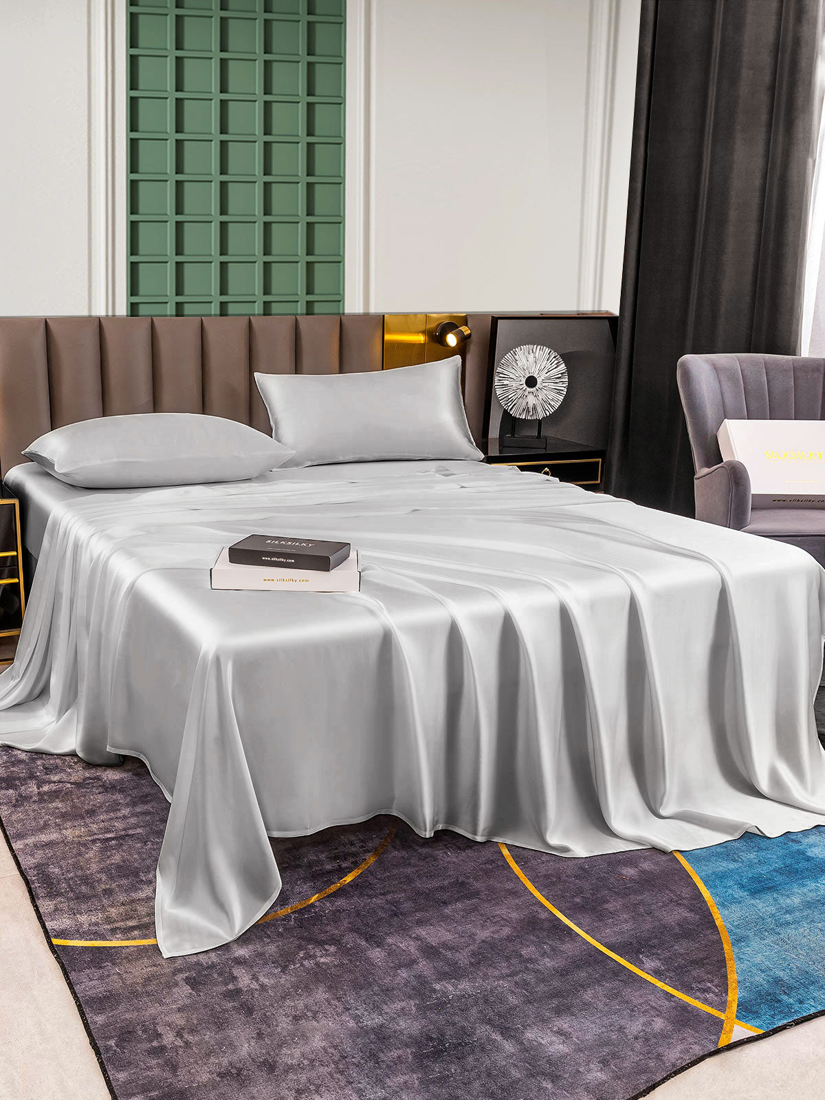 [Zilver] SilkSilky-NL 25Momme Bedding Set 005