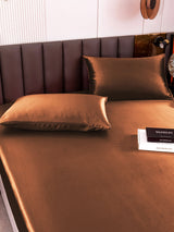 [Koffie] SilkSilky-NL 19Momme Bedding Set 005