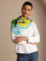 [Blauwe Citroen] SilkSilky-NL Scarf 005