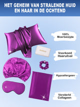 [Paars] SilkSilky-NL 19Momme Pillowcase Set 002