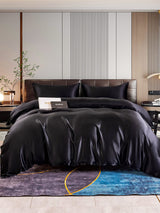 [Zwart] SilkSilky-NL 22Momme Bedding Set 001