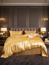 [Champagne] SilkSilky-NL 19Momme Bedding Set 001