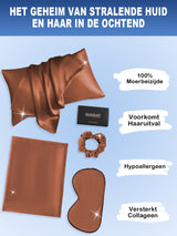 [Koffie] SilkSilky-NL 19Momme Pure Silk Pillowcase Set 002