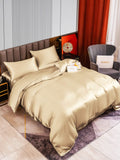 SilkSilky NL 22Momme Pure Silk Bedding Set Beige 003