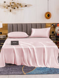 SilkSilky NL 19Momme Pure Silk Bedding Set Roze 002