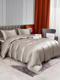 SilkSilky NL 22Momme Pure Silk Bedding Set Grijs 002