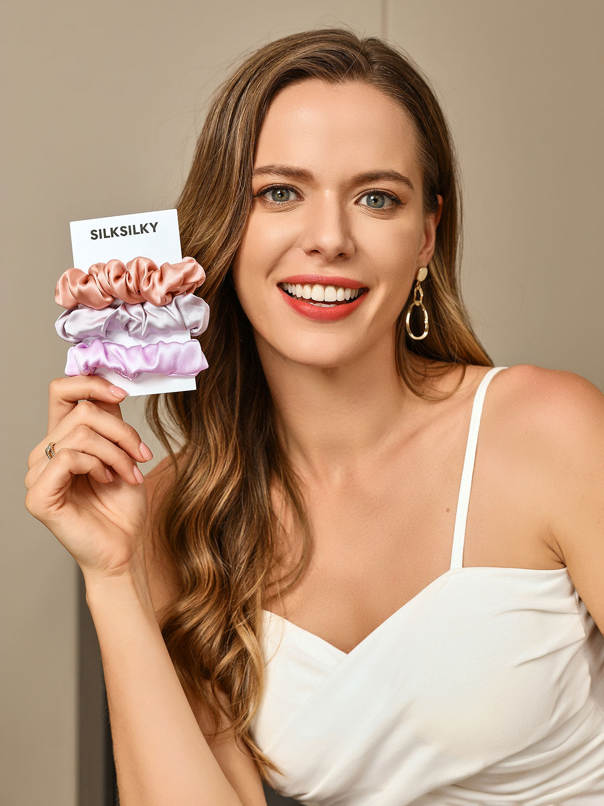 [Group2] SilkSilky-NL 19Momme Scrunchie 003