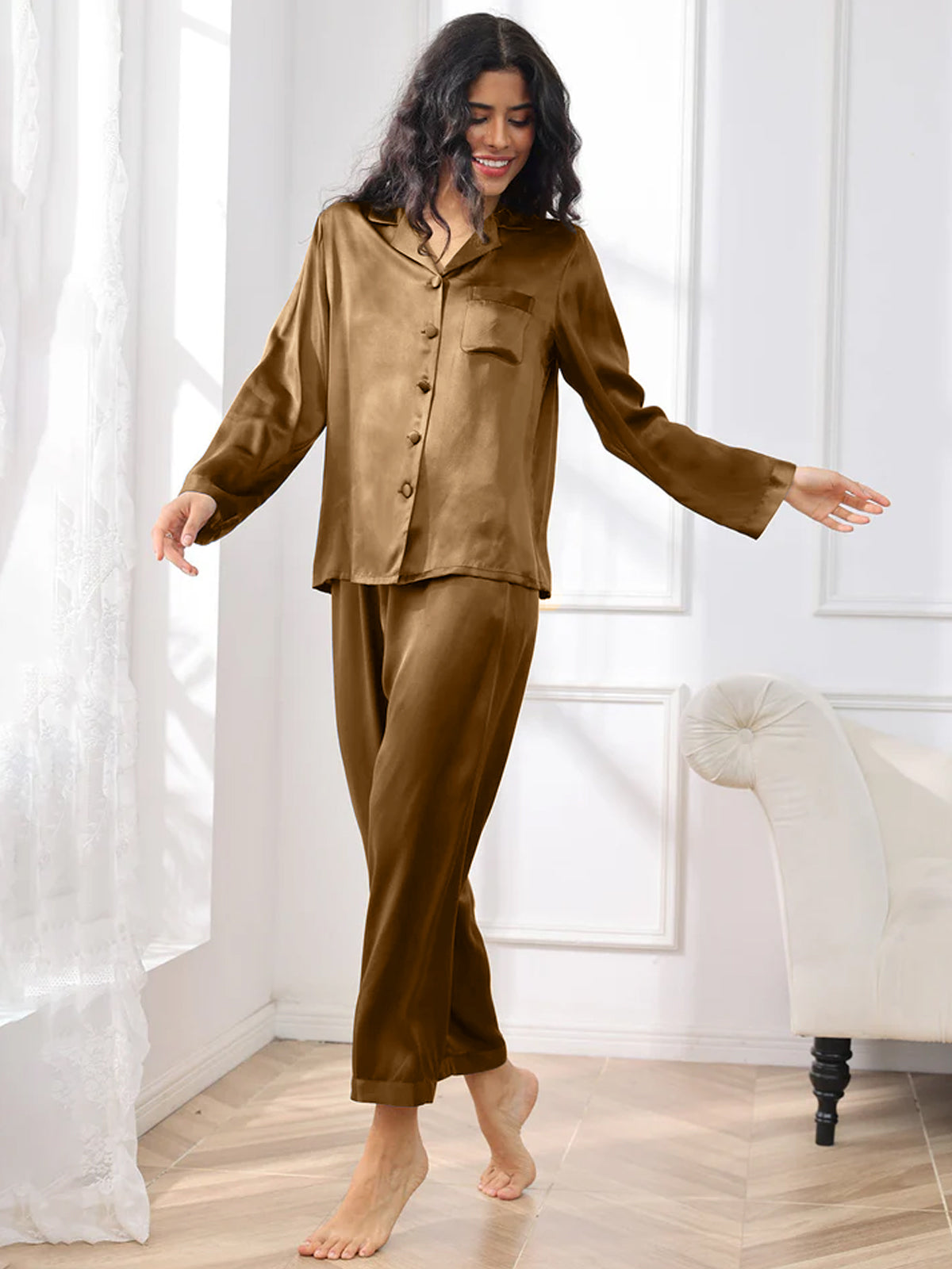 [Bruin] SilkSilky-NL Womens Pajamas 003,