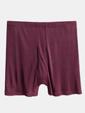 SilkSilky NL Zijde Gebreid Mens Underwear Wijn 006