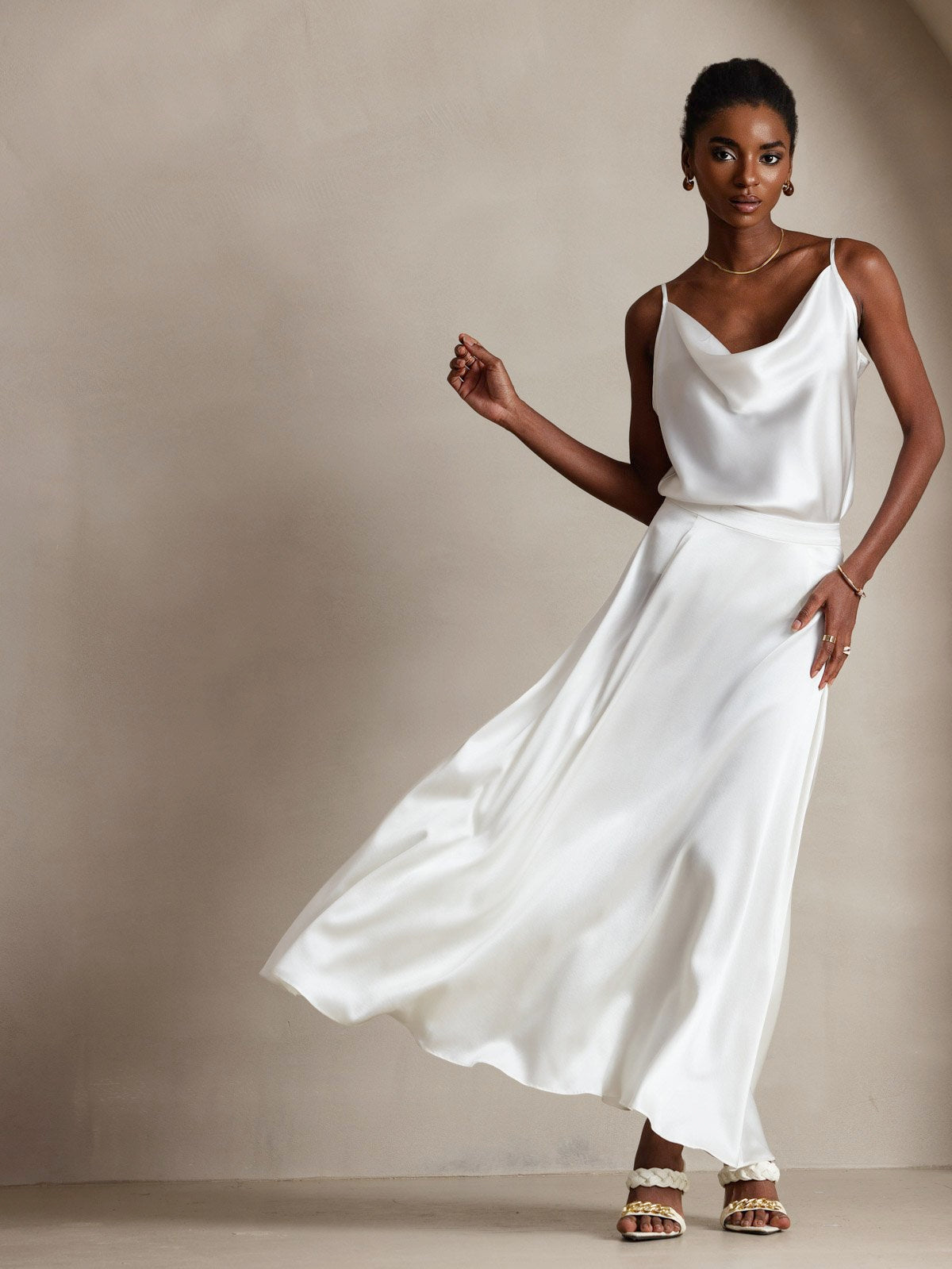 [Wit] SilkSilky-NL 19Momme Zijde Camisoles 006