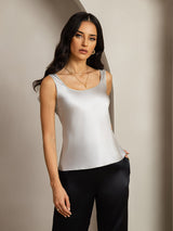 [Zilver] SilkSilky-NL Sleeveless Cami-Top 001