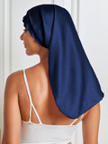 SilkSilky NL Pure Silk Sleep Cap Donkerblauw 006