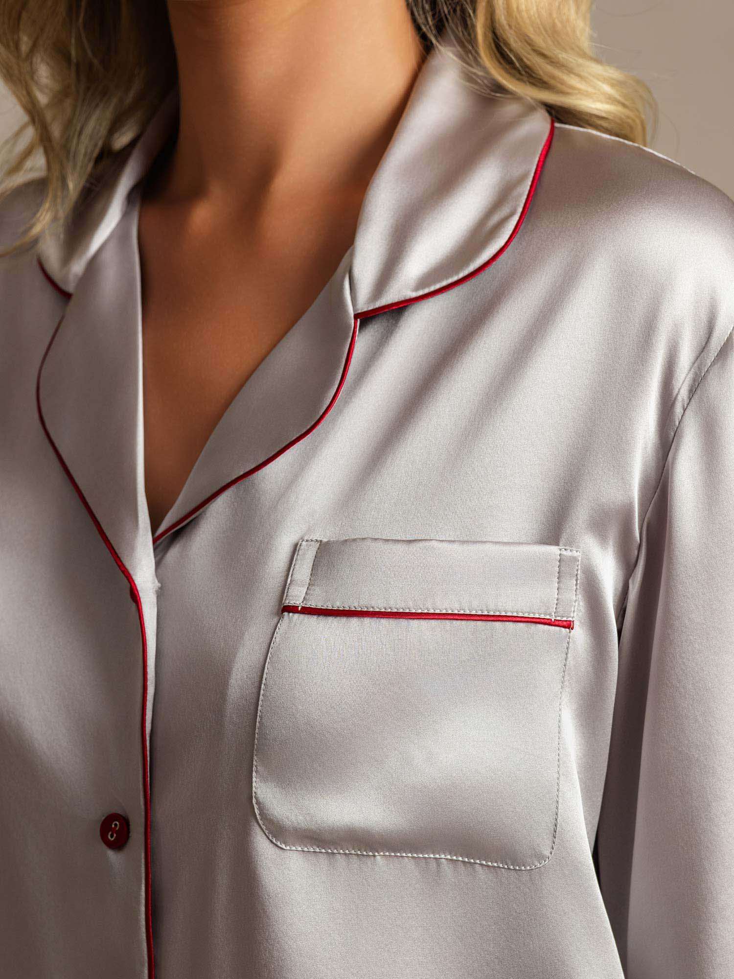 [Zilver] SilkSilky-NL Womens Pajamas 004