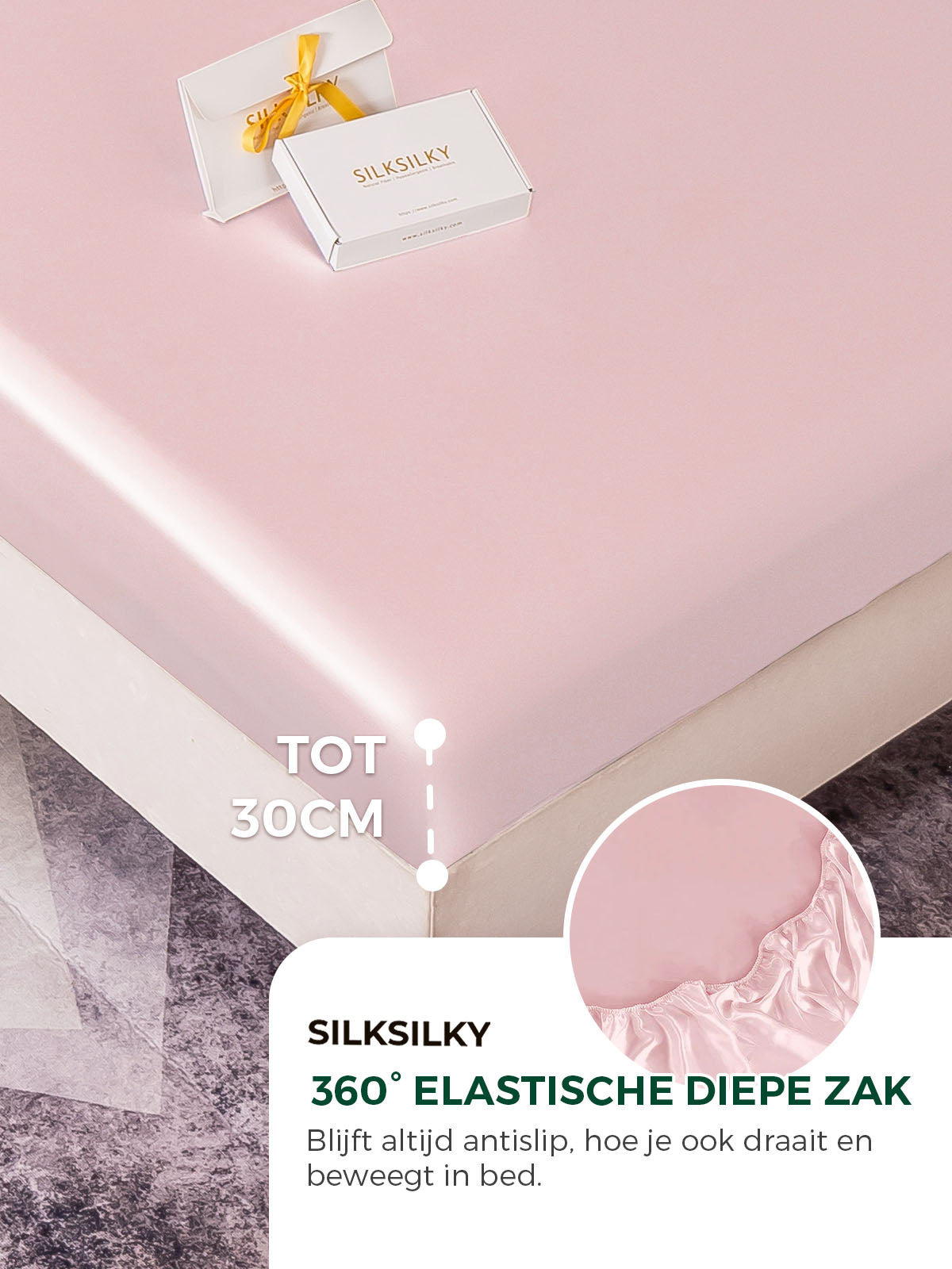 [Roze] SilkSilky-NL 19Momme Sheet 004