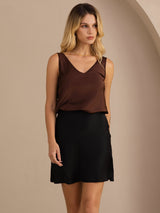 [Zwart] SilkSilky-NL Skirt 003